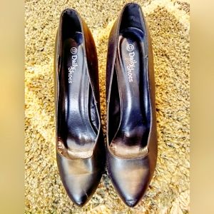 Daily shoes black platform pumps